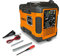 ration1 Notstromaggregat Benzin leise, Stromerzeuger, Inverter, 4-Takt Motor, Stromaggregat, USB, 230 V Steckdosen, 12 V Anschluss, Generator für Stromausfall, Camping, Garage, Wohnwagen, Baustelle