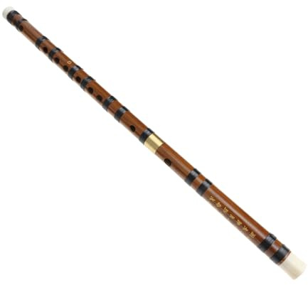 HEMOTON Instrumento De Flauta De Bambú Desmontable Flauta De Estilo Antiguo Para Principiantes y Práctica