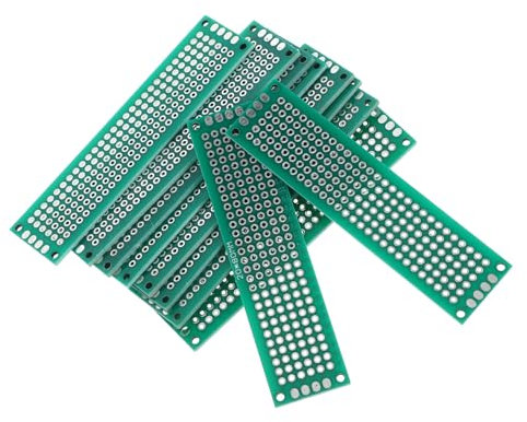 Cabilock 10 Piezas Placa De Circuito Impreso De Doble Cara para Proyectos Electrónicos Placa Soldable