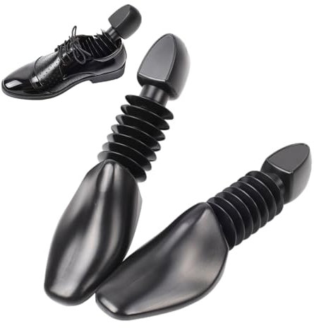 Stivali telescopici della piattaforma 'albero | Shaper di scarpe flessibili regolabili per scarpe sintetiche formali 2 pezzi Inserto nero per stivale per preservare la struttura faci