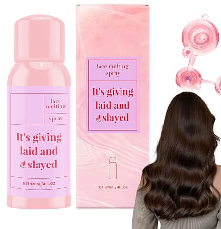 Wig Bonding Spray - Lightweight Invisible Adhesive, Long-Lasting Lace Melting Spray, Bonding Adhesive Hair Glue | Hair Styling Glue For Travel, Vacation, Dating