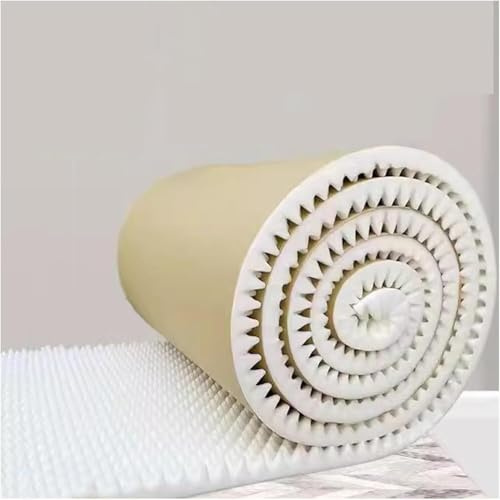 XYWGBMS Sound Proofing Panels Self-Adhesive Acoustic Panels, Egg Noise Insulation Foam, Acoustic Wedge Absorption Wall Panels, for Studio KTV for Recording Studio, Home, Offices,White-5cm-1x12m