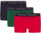 Tommy Hilfiger Herren 3p Trunk Shorts, Desert Sky/Terrain/Primary Red, L