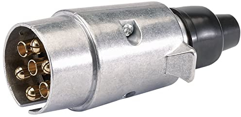 Draper 99666 7-Pin N-Type Metal Towing Plug