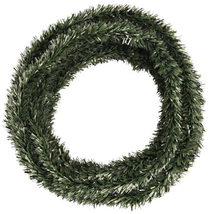 Ideen mit Herz Ghirlanda decorativa per abete, fai da te, decorazione invernale, Natale, pianta artificiale, 5 m
