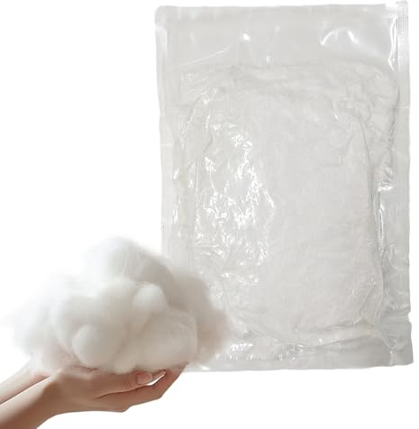 Jtnohx Guata De Relleno, Relleno para Cojines,Guata De Material De Llene 80g - para Bolsas De Frijoles,Manualidades Y Cojines