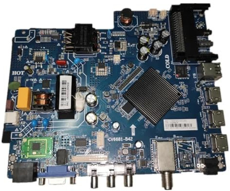 Carte système Smart TV CV6681-B42 | Plateforme Android avec connectivité sans fil(1T NO CI 50v)