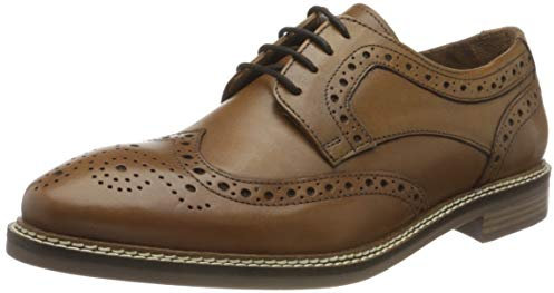 Hush Puppies Men's Bryson Oxford, Tan, 10 UK