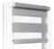 Fenster DEKOR - Rollos für Fenster Grau - Klemmfix Rollo ohne Bohren 120 x 30 cm - Doppelrollo mit einer breiten Auswahl an Größen und Farben - Blickdichte Rollos, einfach zu montieren