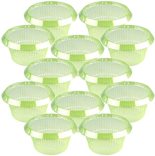 Royal Gardineer Schneckenkragen: 12er-Set Schneckenschutzringe ohne Gift und Chemie (Schneckenringe, Schnecken-Schutzringe, Schneckenfallen)