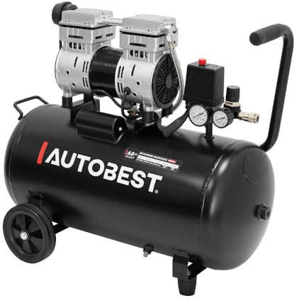 Compresseur Bicylindre silencieux 50L