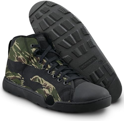 Altama MARITIME ASSAULT MID Bottes d'intervention, rayures tigrées, 45 EU