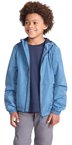Mountain Warehouse Whisper Kids Water Resistant Jacket Blue 7-8y