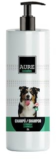 Shampoo Antiparassitario Cani - Shampoo per Animali Domestici - 1L - Protegge Contro gli Insetti - Adatto a Tutte le Razze - Facile e Semplice da Applicare - Aure