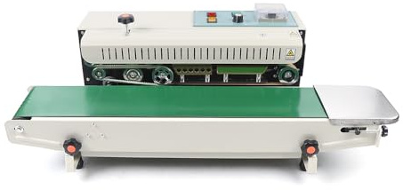 Dispositivo di saldatura automatico orizzontale continuo sacchetto di plastica sigillatrice orizzontale sigillatrice nastro sigillante automatico 500 W
