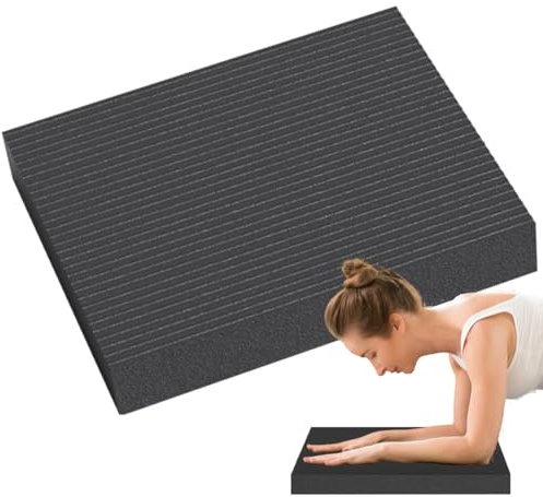 Genouillère pour le fitness – Tapis d'exercice antidérapant pour la gym, l'entraînement en planche et le yoga | Tapis d'équilibre pour les squats, les abdominaux, les fentes et plus encore