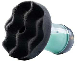 ExoForma Flow Tire Shine Applicator | Reusable Car & Truck Tire Dressing Applicator for No-Drip, Streak-Free Shine | Works with All Tire Shine & Gels | Professional Car Detailing Tool