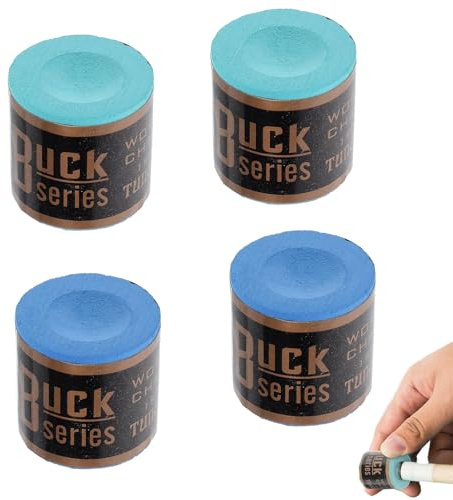 MisFun Tiza Billar Tizas para Tacos De Billar, Billard Chalk, Tiza Billar, Tizas para Tacos De Billar, Tiza De Taco De Billar Antideslizante, Tiza para Billar Puntas De Taco De Tiza