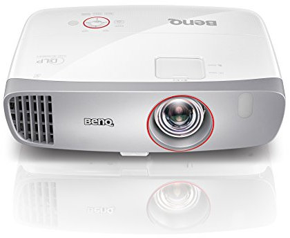 BenQ W1210ST 1080p Video Gaming CineHome Projector, Short Throw, 2200 ANSI Lumens, Low Input Lag, Game Mode, HDMI - Grey