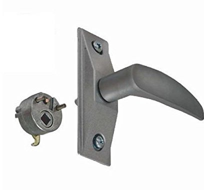 Adams Rite Deadlatch Lever Handle for Door Lock (Left Hand, Aluminum)
