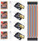 Youmile 4PCS Laser Sensor Module Non-Modulator Tube Laser Receiver Module for Arduino with 4PCS KY-008 650nm Laser Transmitter Module, Dupont Cable