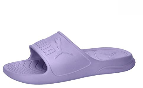 PUMA Popcat 20 Injex, Sandalias deslizantes Unisex Adulto, Vivid Violet White, 42 EU