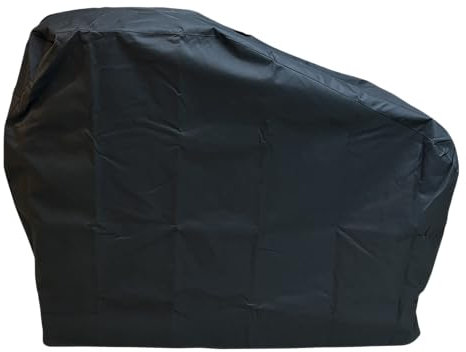 Everdure 2-in-1 KILN Abdeckung für Pizzaofen und Station, sichere Abdeckung mit UV-Schutz und Klettverschlüssen, wasserdichtes Futter und 4-Jahreszeiten-Schutz, schwarz, 144,8 cm L x 66 cm B x 139,7