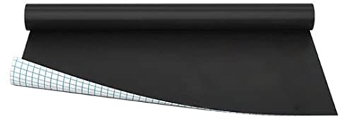 Adesivo Carta da contatto per lavagna autoadesiva Carta a gesso nero per casa, ufficio, scuola, da parati cancellabile a secco, decalcomania per lavagna, 1 set autoadesivo