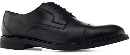 Andrés Machado - Zapato Elegante para Hombre Fabricado en Piel de Primera Calidad - Am-Oxford - Zapatos de Vestir para Hombre/Mocasines para Negocios y Uso Diario - Color Negro, EU 49