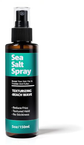 Sea Salt Hair Spray for Men and Women 5 fl oz - Dry Texturizing & Volumizing, Curl and Beach Waves Spray for Hair