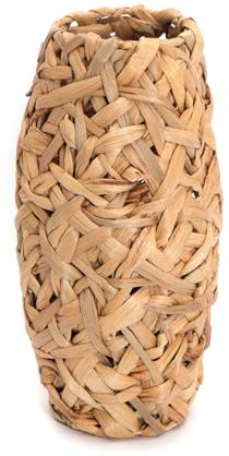 CREEDWOOD Vaso Calida | 40 cm, Giacinto dacqua | Vaso di Fiori Naturali, Vaso da Terra Intrecciato, Vaso da appoggio, Vaso Deco Fiori secchi, Cachepot Fiori Artificiali
