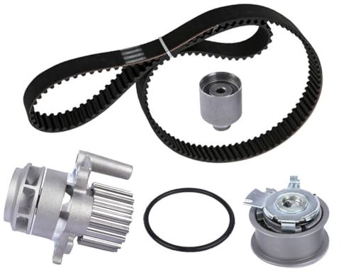 Bisenya Zahnriemensatz Wasserpumpe Kompatibel mit A2 A3 G0LF TRANSPORTER V ALTEA XL 1.4 1.9 TDI 038109119L XM216268BA 3M216268AA