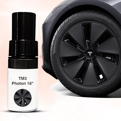 Pincel de Pintura para Tesla Model 3, 18 Pulgadas, Llantas de Fotón Highland, Reparación de Arañazos