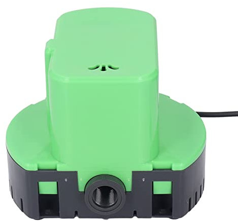Pompa di Drenaggio Automatica per Piscina Eujgoov, Verde, Utilitaristico e Moderno, 1200 GPH, 15 Feet, 110 V, ABS