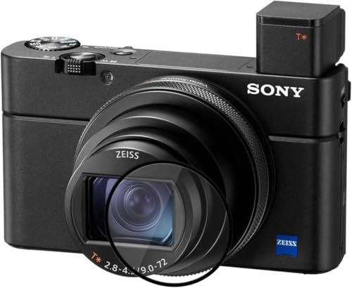 MUZIRI KINOKOO Filtro 37mm Compatibile per Sony RX100 VI RX100 VII Fotocamera Digitale - Filtro Ultra Sottile ad Alta Chiarezza per Sony RX100VI VII Fotocamera (Confezione da 2)
