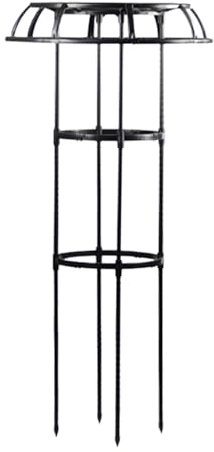 Weinre - Treillis de jardin - Treillis de rosiers grimpants - Grille de clématites d'extérieur robuste en acier - Cage de jardin autoportante pour de jardin
