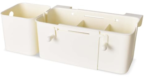 Panier de Rangement à Suspendre pour Chevet, Étagère de Rangement de Chevet pour lit superposé de dortoir, Accessoires de Rangement pour lit Suspendu, Multifonction Boîte, Pour la Maison, le Bureau