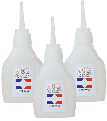 3 st 502 lim omedelbart ultrastark självhäftande 30 g snabbtorkande vattentätt superlim för plast metall glas gummi trä läder reparation hushåll gör-det-själv bindningsprojekt