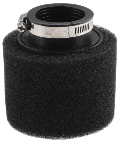 HEROFFIX Filtro De Aire Universal Para Moto 41-43 mm Limpiador De Admisión De Aire Filtro De Aire De Goma Espuma Reemplazo Para Dirt Pit Bike ATV Scooter Moped Go Kart Negro 1 Juego