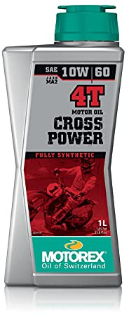 HUILE MOTEUR MOTOREX CROSS POWER 4T 10W60 100% SYNTHÉTIQUE 1L