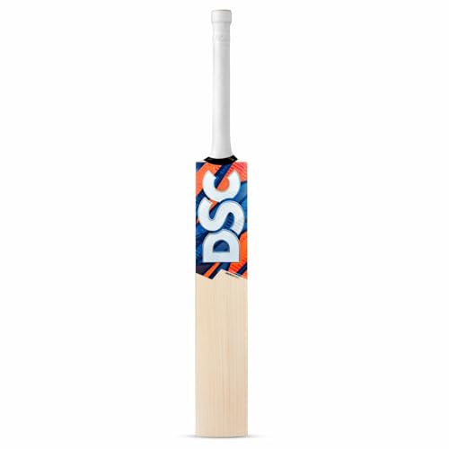 DSC Krunch Pro Cricket Bat (Multicolor, Size: Mens) Material: English Willow Singapore Handle Massive Edges Suitable for Aggressive Cricketers for Boys and Youth