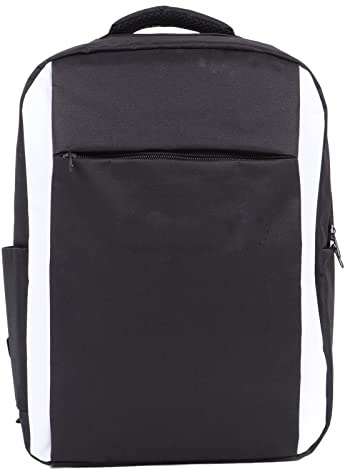 Aumotop Stoßfester Spielekonsolen-Rucksack mit Verstellbarem Schultergurt für, Langlebiges, Wasserdichtes Material, Tragbare Spielekonsolen-Tasche für Reisen und Partys