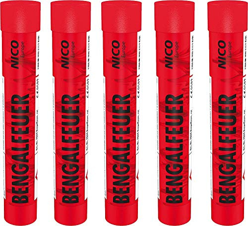 Nico Fuochi D' artificio Benga Los bengalf euer, 5 pezzi, 1