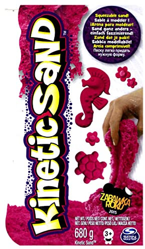 Spin Master 5909993 Kinetic Sand - 1, 5lb Neon Pink, mehrfarbig