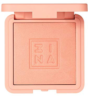 3INA MAKEUP - The Blush 310 - Pêche - Finition soyeuse naturelle - Fard à joues en poudre minérale pressée lumineuse - Fard à joues constructible - Formule longue durée - Vegan - Cruelty Free
