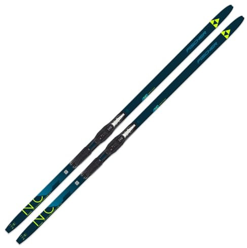 Fischer Langlaufski - Comfort Cruiser Mounted - M (174cm) - Langlaufskier Set - Classic Langlauf Ski - Nordic Ski - inkl. Bindung Compact Step-In IFP (NNN)