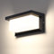 Lightsjoy Applique da Parete Esterno, IP66 Impermeabile Lampada da Parete, 18W 4000K LED Lampada Parete per Balcone, Veranda, Via, Garage Terrazzo Corridoio, Giardino (Bianco Neutro)