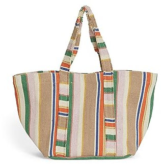 Vila female Tasche Gestreifte Shopper