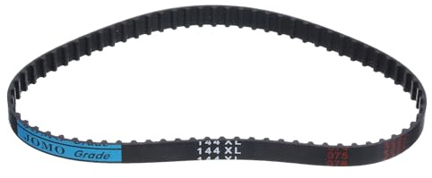 QUARKZMAN 144XL 037 Cinghia Di Distribuzione Sincrona 72 Denti Cinghia Dentata In Gomma Ingranata, Larghezza 0,37 (9,4mm), Passo 0,20 (5,08mm) – Cinghie di Ricambio Meccaniche
