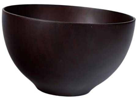 HOLIDYOYO Ciotola Per Alimenti in Legno Di Giuggiola Pezzo Unico Marrone Caffè Contenitore Per Alimenti Per La Casa Inaugurazione Della Casa